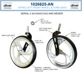 Drive Replacement Parts for RTL10266DT - Drive Nitro Duet Rollator/Transport Chair - Home Health Superstore