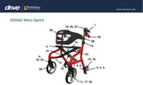 Replacement Parts for Drive 102662 Nitro Sprint - Home Health Superstore