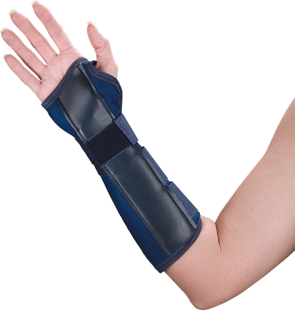 Canvas Wrist and Wrist/Forearm Splint 8" - Home Health Superstore