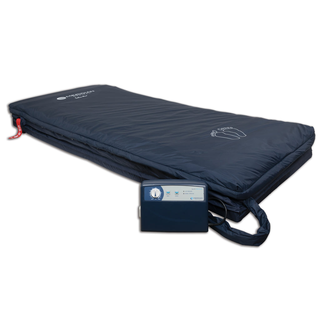 Meridian Satin Air APM System - Low Air Loss with 5" Air Mattress & 3" Foam Base - Item #: MER-SAPM53 - Home Health Superstore