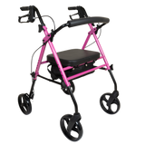 ProBasics Aluminum Height Adjustable Rollator With 8-inch Wheels - Item #: RLAA8 - Home Health Superstore
