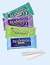 ^ReadyBath Bathing Systems - Premium Weight - Fragrance-Free Antibacterial Bathing System Min.Order is 1 CS ( 1 box / Case; 1 Carton / Case; 24 Pack / Case; ) - Home Health Superstore
