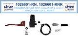 Drive Replacement Parts for RTL10266DT - Drive Nitro Duet Rollator/Transport Chair - Home Health Superstore