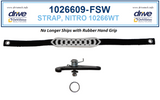 Drive Replacement Parts for RTL10266-T - Drive Nitro Tall Rollators - Home Health Superstore