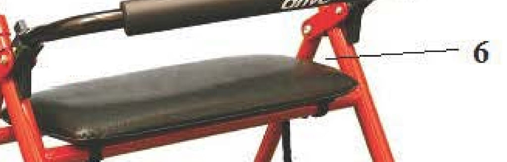 Replacement Parts For Drive Rollator Model 1239BL & 1239RD