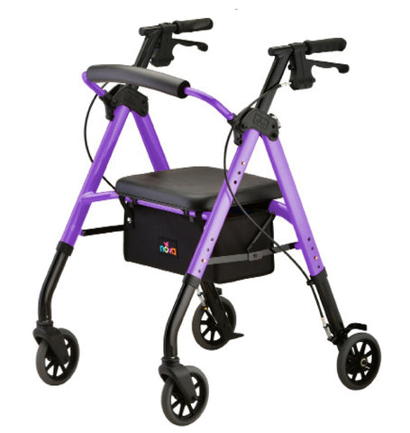 Replacement Parts for Nova Star 6" Wheel Rollators Models 4286BK,4286BL, 4286DB, 4286PL, 4286RD