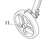 Drive Replacement Parts for Rollator Model 795 - Duet Rollator/Transport Chair - Home Health Superstore