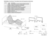 Replacement Parts for ProBasics 3 Motor Full Electric Bed with standard & low bed ends - Models PBFEB3MLO - Home Health Superstore