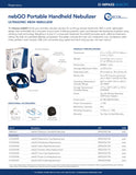 Replacement Parts for Roscoe NebGO Portable Handheld Nebulizer - Home Health Superstore