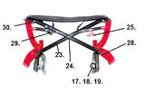 Drive Replacement Parts for RTL10266DT - Drive Nitro Duet Rollator/Transport Chair - Home Health Superstore