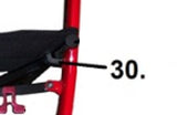 Drive Replacement Parts for RTL10266DT - Drive Nitro Duet Rollator/Transport Chair - Home Health Superstore