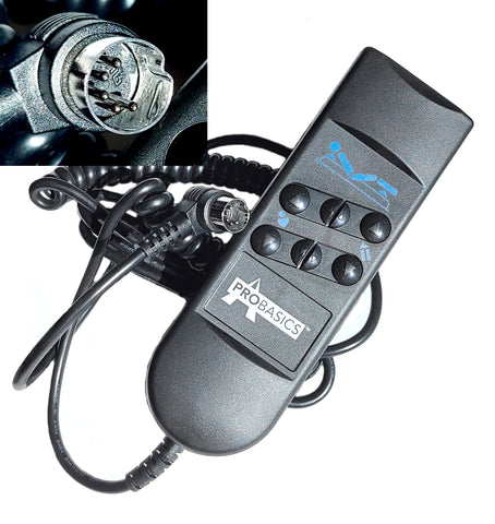 Replacement Remote Hand Pendant for ProBasics HBSMBEM Semi-Electric Single Motor Bed - 1 Remote - ON BACK ORDER UNTIL 5/1/2025 - Part # X1HBSMDG02 - Home Health Superstore
