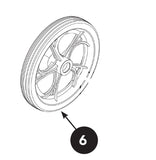 Replacement Parts for ProBasics 12” ALUMINUM TRANSPORT Chair - TCA191612BK - Home Health Superstore