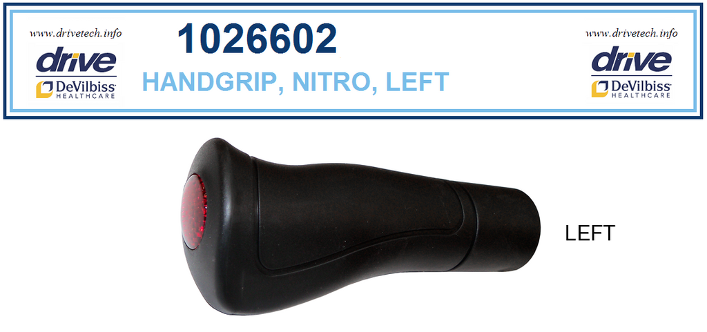 Drive Replacement Parts for RTL10266 & F22 - Drive Nitro Rollators - Standard Model - Home Health Superstore