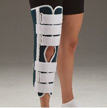 DeRoyal Hospital Grade Knee Immobilizer, 24IN * Cool Blue, XXL * 1 Per EA STAT  Brand 4463-06 - Home Health Superstore