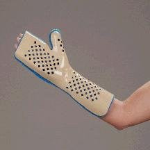 DeRoyal Hospital Grade Hand Splint, Full Aluminum * w/ Foam Left Youth * 1 Per EA STAT  Brand 9151-05 - Home Health Superstore