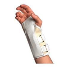 DeRoyal Hospital Grade Wrist Splint,Cock-up,Canvas,6" * D-Ring Closure, Left, L * 1 Per EA STAT  Brand 5058-08 - Home Health Superstore