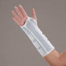 DeRoyal Hospital Grade Wrist/Forearm Splint, Foam * 10" Bound Edges, Right, Univ * 1 Per EA STAT  Brand 5066-80 - Home Health Superstore
