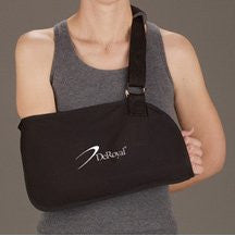 DeRoyal Hospital Grade Arm Sling, Specialty * Black, w/ Pad, L * 1 Per EA STAT  Brand 11690007 - Home Health Superstore