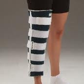 DeRoyal Hospital Grade Knee Immobilizer, Cutaway * 19IN * 1 Per EA STAT  Brand TX4433-19 - Home Health Superstore