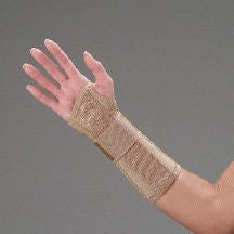 DeRoyal Hospital Grade Wrist/Forearm w/ Abd Thumb * 10", Leatherette, Left, XL * 1 Per EA STAT  Brand 0531D81 - Home Health Superstore