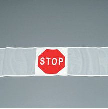 DeRoyal Hospital Grade Door Guard, Alternative * W/Stop Sign, White, W/Adh Velc * 1 Per EA PatientCare  Brand M5225 - Home Health Superstore