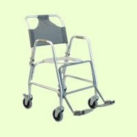 gf Lumex Shower Transport Chair - Lumex Deluxe with Footrests - Home Health Superstore