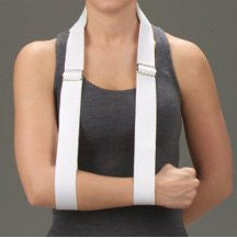 DeRoyal Hospital Grade Arm Strap * White, Vinyl Pad, M * 1 Per EA STAT  Brand 8006-03 - Home Health Superstore