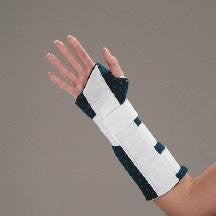 DeRoyal Hospital Grade Wrist/Forearm Splint, Foam * 12" Bound Edges, Right, Univ * 1 Per EA STAT  Brand 5040-01 - Home Health Superstore