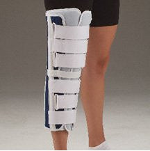 DeRoyal Hospital Grade Knee Immobilizer, Tri-Panel * 24IN, Canvas * 1 Per EA STAT  Brand 1240917 - Home Health Superstore