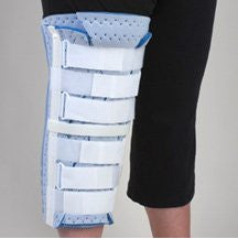 DeRoyal Hospital Grade Knee Immobilizer, Tri-Panel * 26IN, 40IN Circ, Blue Foam * 1 Per EA STAT  Brand 7091-17 - Home Health Superstore