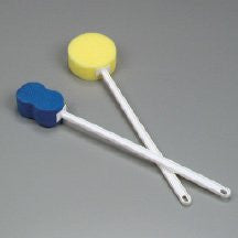 DeRoyal Hospital Grade Sponge Scrub Contoured * Long Handle * 1 Per EA LMB  Brand HY1001-CT - Home Health Superstore