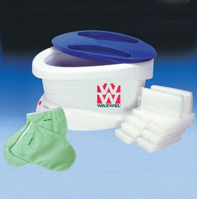 Paraffin Bath WaxWel with 6lb. unscented paraffin PLUS liners, mitt and bottie, Item- 11-1600 - Home Health Superstore
