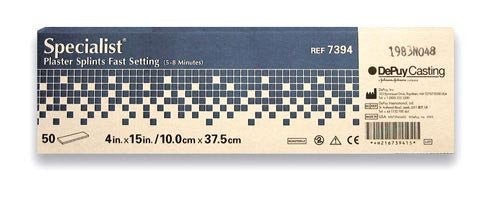 Specialist Plaster Bandage Fast Setting 4" X 15" (Box Of 50) - Home Health Superstore