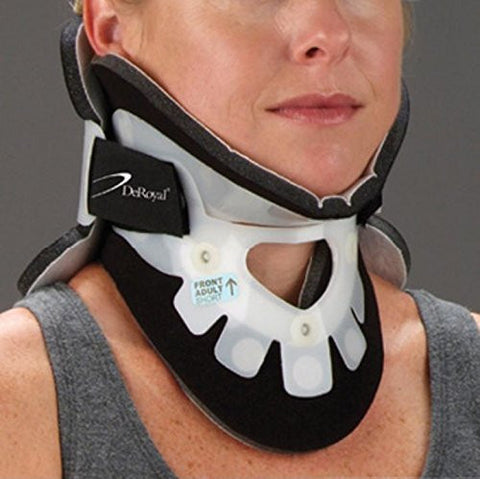 DeRoyal Hospital Grade Cervical Collar, XTW * w/ Extra Pad Set Adult X-Short * 1 Per EA Three-D  Brand 11202000 - Home Health Superstore