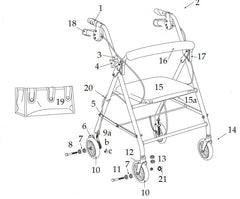 Health &amp; Beauty:Medical, Mobility &amp; Disability:Mobility Equipment:Walkers &amp; Canes