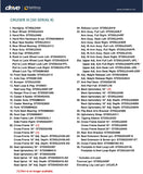 Drive Cruiser III Wheelchair Replacement Parts - Home Health Superstore