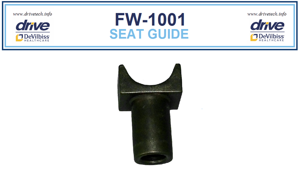 Drive Medical Seat Rail Guide, Part FW-1001, 1 Each - Home Health Superstore
