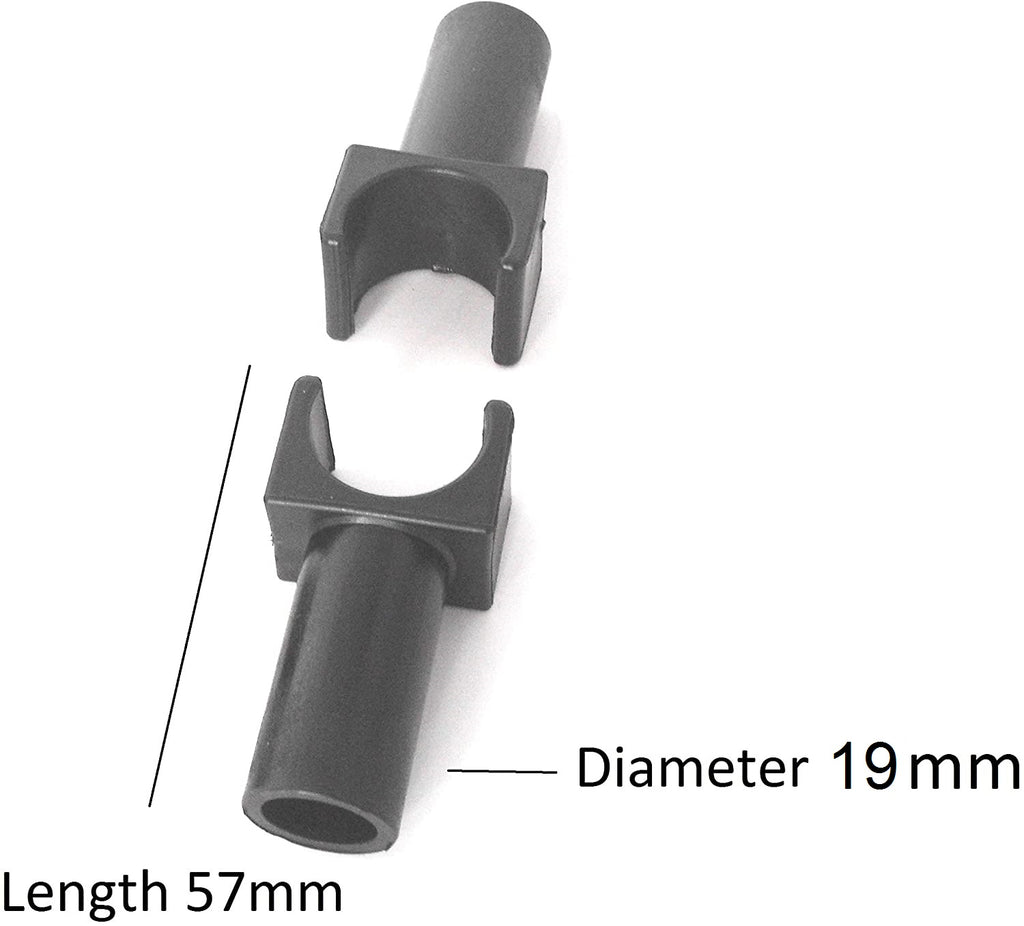 ProBasics Seat Rail Guide for Steel Transport Chair – 1 Pair - 19mm - X1TCAS26 - Home Health Superstore