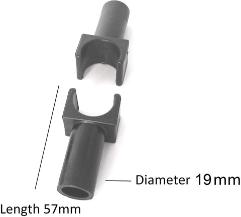 ProBasics Seat Rail Guide for Steel Transport Chair – 1 Pair - 19mm - X1TCAS26 - Home Health Superstore