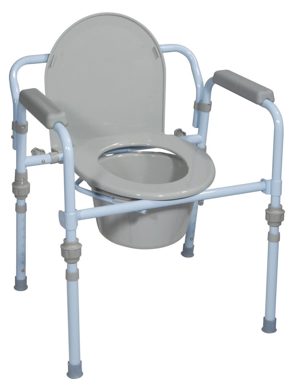 Drive Folding Steel Commode